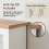 Home Discount (White & Oak) Arlington 4 Tier Bookcase Shelf Library Storage 6