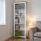 Vida Designs (White & Oak) Arlington 5 Tier Bookcase Shelf Library Storage 1