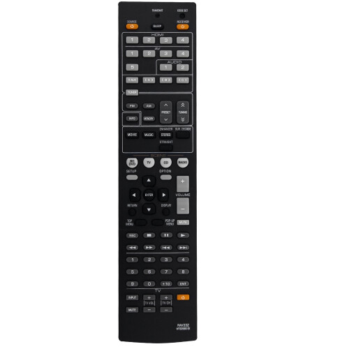 RAV332-WT92680EX Replace Remote Control for  YHT493 RXV367 RXV367BL AV Receiver
