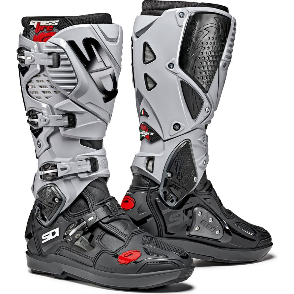 (Eu 47) Sidi Crossfire 3 Srs Ce Boots / Ash Black 8017732535467
