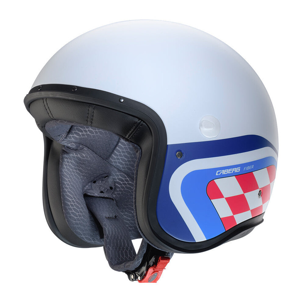 (L) Caberg Freeride X Daytona Matt White / Blue / Red Blue,White,Red 8002391092376