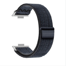 Snyggt nylonloopband för Huawei Watch Fit 4 Pro NavyBlue
