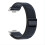Stylish Nylon Loop Strap for Huawei Watch Fit 4 Pro NavyBlue 1