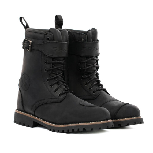 (EU 46) Spada Pilgrim Grande Rev.2 CE Waterproof Boots Distressed Black