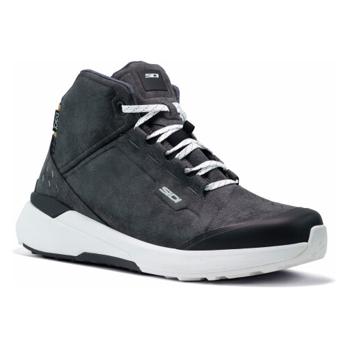 (EU 40) Sidi Nucleus Suede Waterproof CE Short Boots Black / White