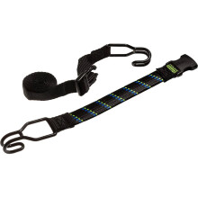 (450-1500mm x 25mm) ROK All Purpose Heavy Duty Adjustable Stretch Strap Black / Blue / Green / Reflective