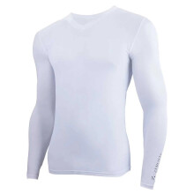 (XXL) ZeroFit Coldskin Long Sleeves Base Layer T-Shirt White