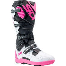(EU 41) Sidi Crossfire 3 SRS CE Boots Black / White / Pink