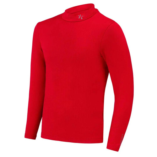 (S) ZeroFit Move Heatrub Long Sleeves Base Layer T-Shirt Red