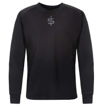 (M) Spada Crucible Crew Long Sleeves Base Layer T-Shirt Black / Petrol