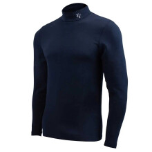 (XL) ZeroFit Move Heatrub Long Sleeves Base Layer T-Shirt Navy