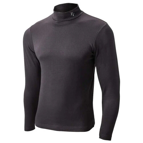 (S) ZeroFit Move Heatrub Long Sleeves Base Layer T-Shirt Titanium