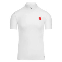 (L) ZeroFit IceSkin Short Sleeves Base Layer T-Shirt White