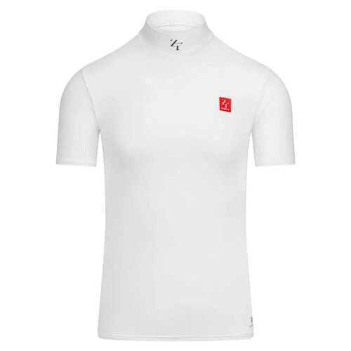 (L) ZeroFit IceSkin Short Sleeves Base Layer T-Shirt White