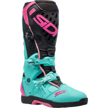 (EU 47) Sidi Crossair CE Boots Mint / Black / Pink