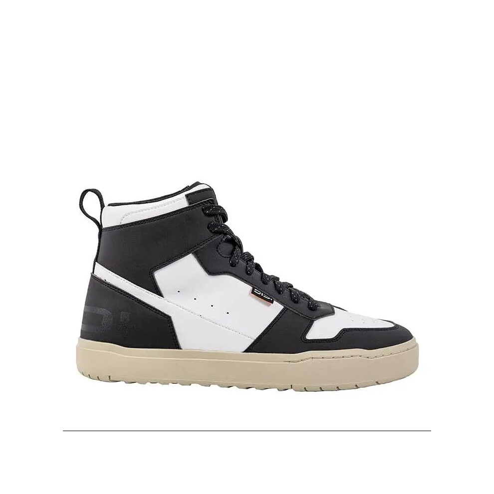 Sidi Men's Black/White Lynx Motorcycle Shoes - Image 2