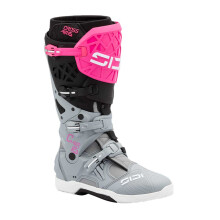 (EU 41) Sidi Crossair X CE Boots Grey / Fluo Pink