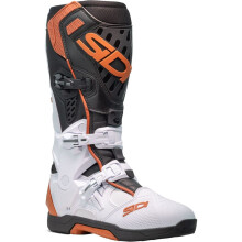 (EU 44) Sidi Crossair CE Boots White / Black / Bronze