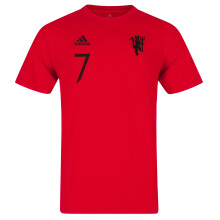 Manchester United Official Football Gift Mens Graphic T-Shirt Red Small
