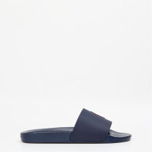 (11 UK, Navy/Red) Ralph Lauren Mens Polo Moulded Footbed Pool Slides
