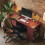Homcom HOMCOM 120cm PC Table Workstation Computer Desk w/ Drawers, 3 Shelves Walnut 9