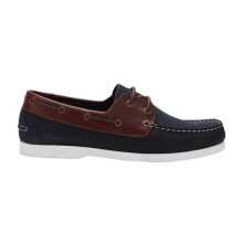 (9 UK, Navy) Jack Wills Mens Leather Boat Shoes