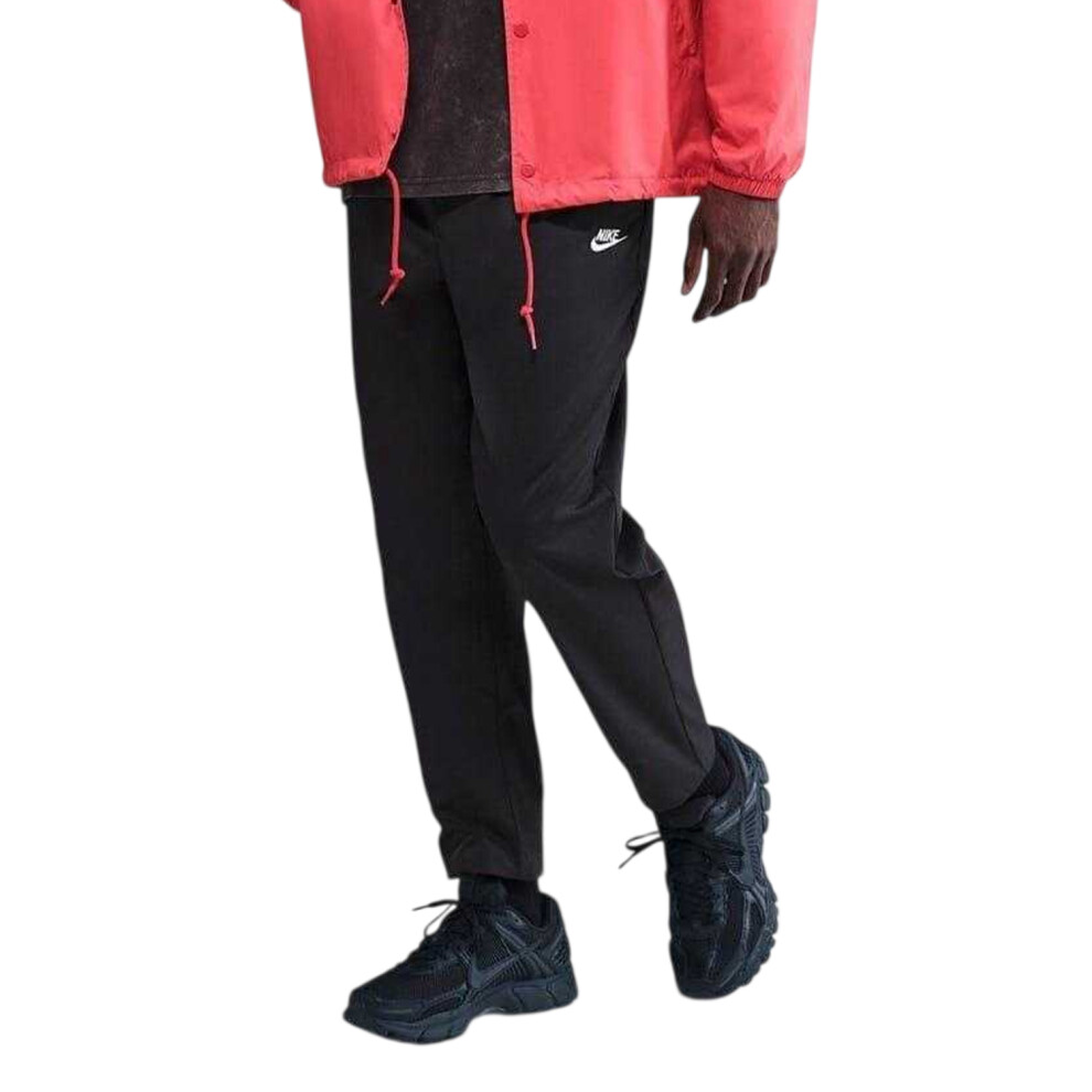 Nike (M R, Black) Mens Club Tracksuit Bottoms