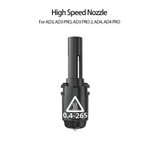 0.4mm 265 Nozzle High Temp 3D Printer Nozzle Spare Replacement Accessories for Flashforge Adventurer 3 and Adventurer 4