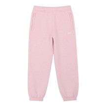 (9-10 Years, Soft Pink) Slazenger Childrens/Kids Fleece Plain Jogging Bottoms