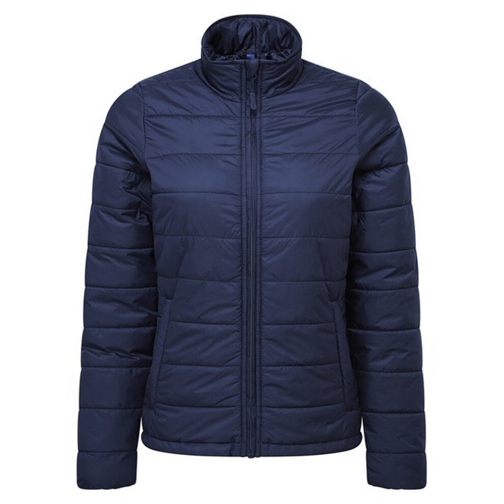 Premier Women's / Recyclight Lightweight Padded Jacket - Navy - Xs - Navy - 100% Mixed - Image 3