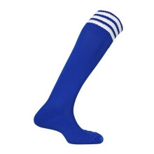 (12 UK Child-2 UK, Royal Blue/White) Mitre Childrens/Kids Mercury 3 Stripes Socks