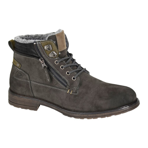 (6 UK, Grey) Route 21 Mens Original Ankle Boots