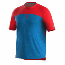 (XXL, Avio Blue) Bicycle Line Mens Sentiero Short-Sleeved Cycling Jersey