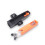 4 Pack Push to Open Cabinet Latch - Self-Locking Black 4