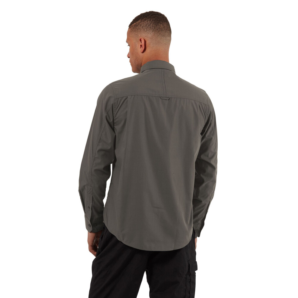Craghoppers - Men's - Kiwi Long-Sleeved Shirt - Green - Small - Image 2