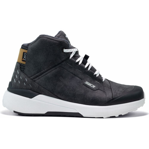 (EU 40) Sidi Nucleus Suede Waterproof CE Short Boots Black / White 1
