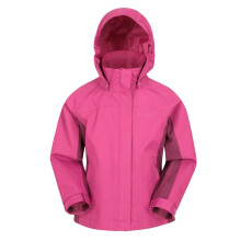 (9-10 Years, Berry) Mountain Warehouse Childrens/Kids Shelly Waterproof Jacket