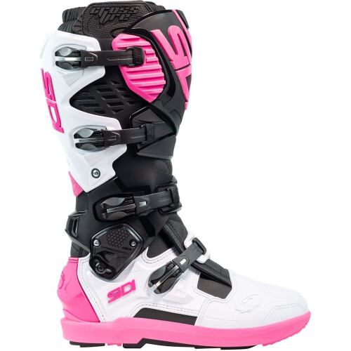 (EU 41) Sidi Crossfire 3 SRS CE Boots Black / White / Pink 2