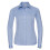 Russell (M, Light Blue) Russell Ladies/Womens Herringbone Long Sleeve Work Shirt 1