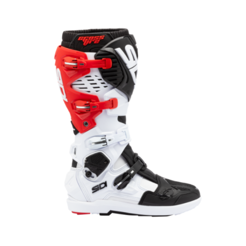 (EU 44) Sidi Crossfire 3 SRS CE Boots White / Black / Red 1