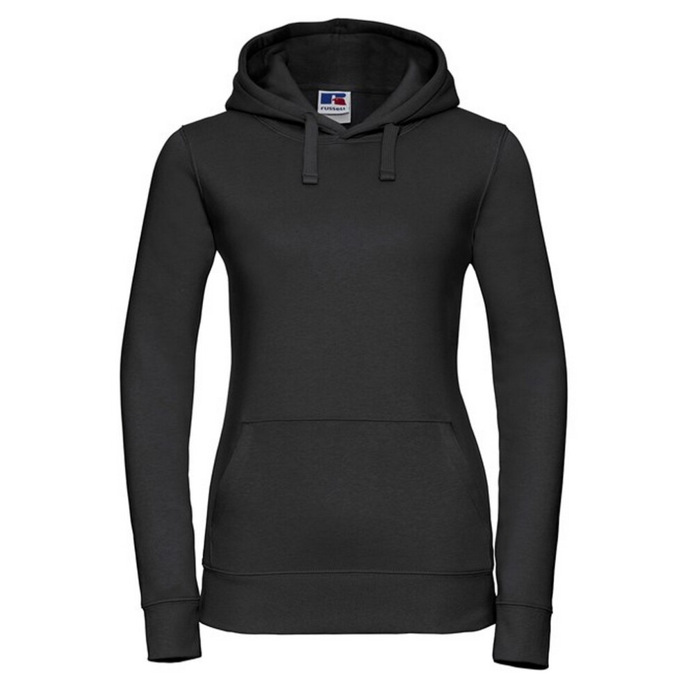 Russell (18 Uk, Black) Womens/Ladies Authentic Hoodie