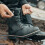 (EU 46) Spada Pilgrim Grande Rev.2 CE Waterproof Boots Distressed Black 10