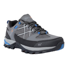(12 UK, Dark Steel/Oxford Blue) Regatta Mens Samaris III Low Walking Shoes