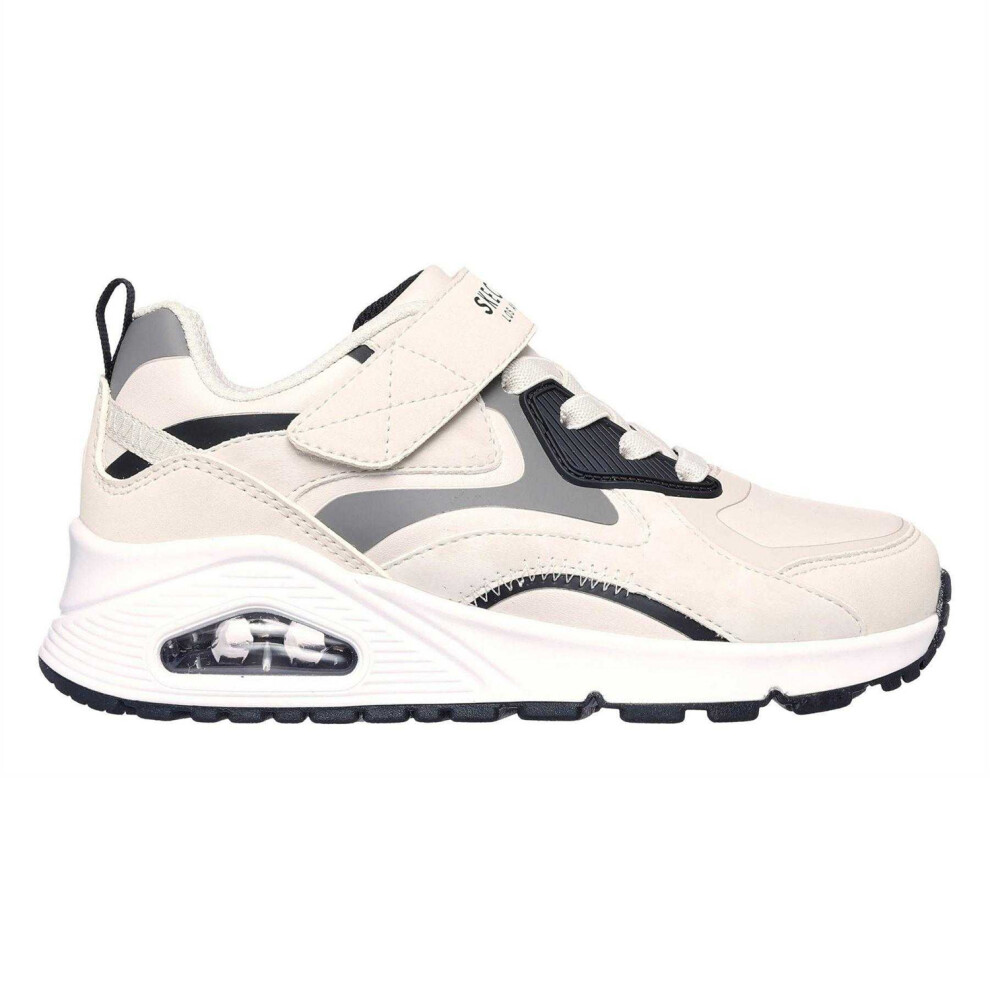 Skechers (2 Uk, Natural) Childrens/Kids Uno Gen1 - Color Surge Trainers