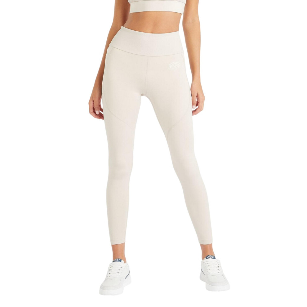 Umbro (6 Uk R, Silver Grey) Womens/Ladies Pro Training Snug Fit 7/8 Leggings