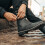 (EU 46) Spada Pilgrim Grande Rev.2 CE Waterproof Boots Distressed Black 9
