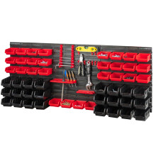 KCT 72 Pcs Wall Mount Hand Tool Organiser Board Storage DIY Rack Shelves Garage Shed Workshop