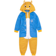 (5-6 Years, Blue/White/Yellow) Peter Rabbit Childrens/Kids 3D Ears Sleepsuit