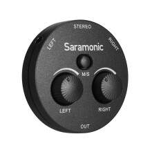 Adaptador para micrófono y mezclador de audio - RNCYN - AX1 - XLR/3,5 mm - Control de ganancia - Con cable - Cancelación de ruido