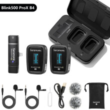 Micrófono de solapa inalámbrico - RNCYN - Blink500 ProX - Cancelación de ruido - Omnidireccional - Inalámbrico